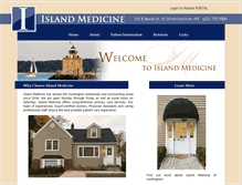 Tablet Screenshot of island-medicine.com